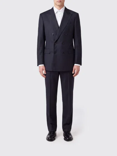 Tom Ford Suit Men Color Blue