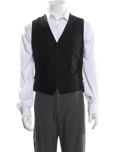 Pre-owned Tom Ford Suit Vest In Black