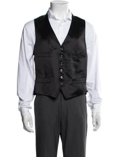 Pre-owned Tom Ford Suit Vest In Black