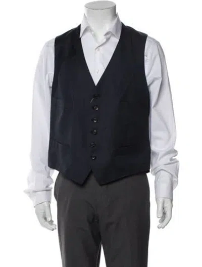 Pre-owned Tom Ford Suit Vest In Blue