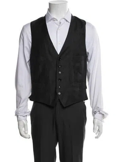 Pre-owned Tom Ford Suit Vest In Grey