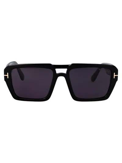 Tom Ford Sunglasses In 01a Black