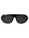 Tom Ford Sunglasses In 01a Nero Lucido / Fumo
