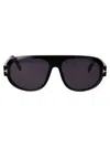 Tom Ford Sunglasses In 01a Nero Lucido / Fumo