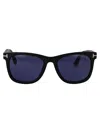 Tom Ford Sunglasses In 02v Nero Opaco / Blu