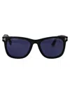 Tom Ford Sunglasses In 02v Nero Opaco / Blu