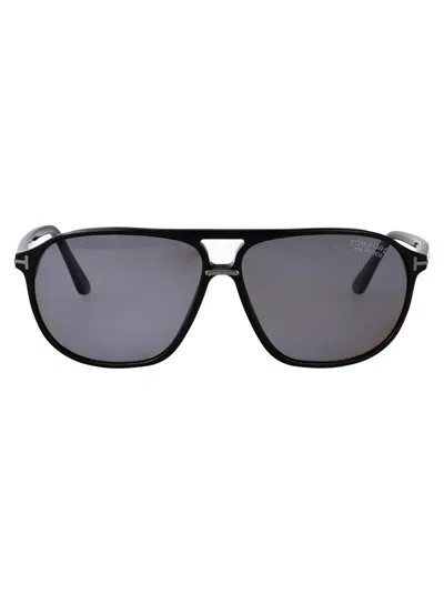 Tom Ford Bruce Sunglasses In Black
