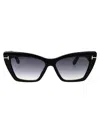 Tom Ford Wyatt Sunglasses In Black
