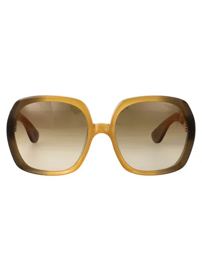 Tom Ford Sunglasses In Brown