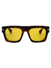 Tom Ford Fausto Sunglasses In Brown