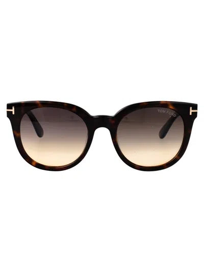 Tom Ford Sunglasses In Brown