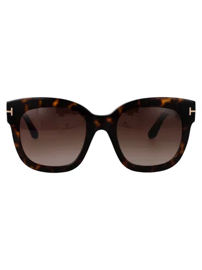 Tom Ford Sunglasses In Brown
