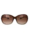 Tom Ford Dark Brown Acetate Sunglasses In Brown