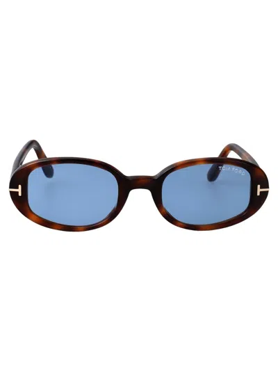 Tom Ford Iggy Sunglasses In Brown