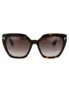 Tom Ford Eyewear Esme Oversized Frame Sunglasses In 52k Avana Scura / Roviex Grad