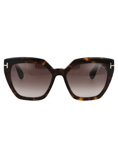 Tom Ford Sunglasses In 52k Avana Scura / Roviex Grad