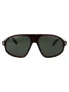 Tom Ford Sunglasses In Avana Scura / Verde