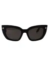 Tom Ford Pilot-frame Sunglasses In Black
