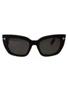 Tom Ford Pilot-frame Sunglasses In Black