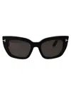 Tom Ford Pilot-frame Sunglasses In Black