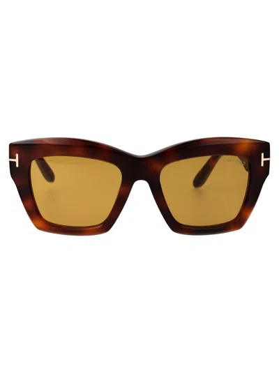 Tom Ford Sunglasses In Brown