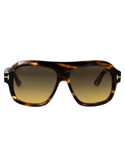 Tom Ford Sunglasses In Brown