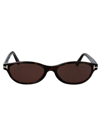Tom Ford Sunglasses In Brown