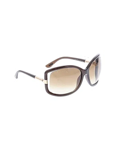 Pre-owned Tom Ford Sunglasses In Brown