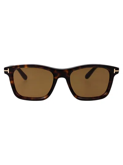 Tom Ford Sunglasses In Brown