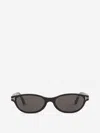 Tom Ford Eyewear Oval Frame Sunglasses In Black