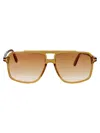 Tom Ford Kemp Sunglasses In Crystal Orange