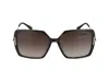 Tom Ford Sunglasses In Dark Havana/brown Grad