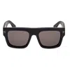 Tom Ford Rectangle-frame Sunglasses In Black