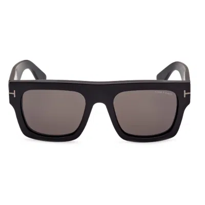 TOM FORD TOM FORD SUNGLASSES FT0711 N 02 A FAUSTO BLACK/GRAY UNISEX