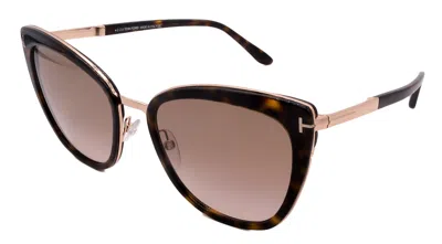 Tom Ford Sunglasses Ft0717/s-52f-57-20-140 N0n-polarized In Brown