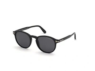 Pre-owned Tom Ford Sunglasses Ft0834 Dante 01a Black Smoke Man In Gray