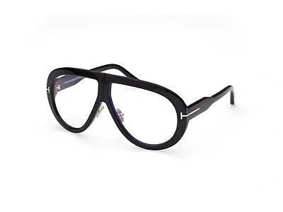 Pre-owned Tom Ford Sunglasses Ft0836 Troy 001 Black Men Women