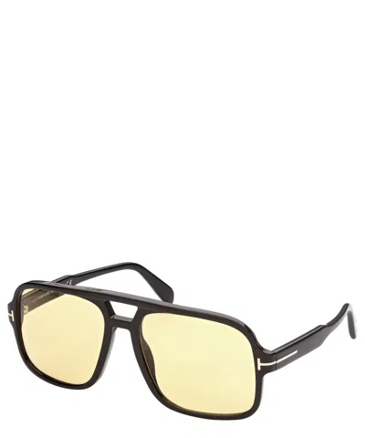 Tom Ford Falconer M Ft0884 01e Navigator Sunglasses In Black
