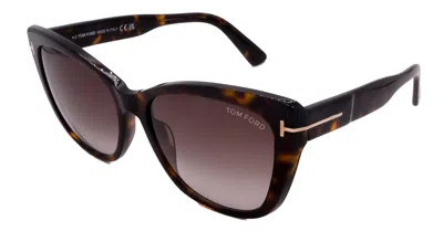 Tom Ford Sunglasses Ft0937/s-52k-57-17-140 N0n-polarized In Brown
