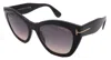 Tom Ford Sunglasses Ft0940/s-01b-56-20-140 Non-polarized In Black