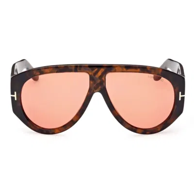 Tom Ford Sunglasses Ft1044 52 S Bronson Brown/bordeaux Unisex