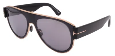 Tom Ford Blake Pilot-frame Sunglasses In Black