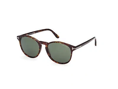 Pre-owned Tom Ford Sunglasses Ft1097 Lewis 52n Havana Green Man