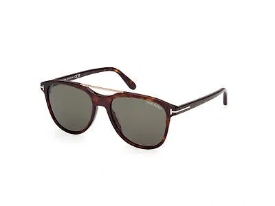 Pre-owned Tom Ford Sunglasses Ft1098 Damian-02 52n Havana Green Man
