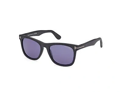 Pre-owned Tom Ford Sunglasses Ft1099 Kevyn 02v Black Blue Man