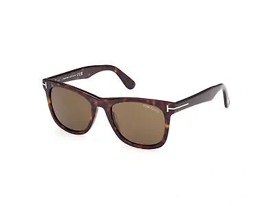Pre-owned Tom Ford Sunglasses Ft1099 Kevyn 52j Havana Brown Man