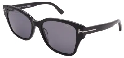 Tom Ford Sunglasses Ft1108/s-01d-55-17-140 Polarized In Black
