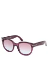 Tom Ford Tamara-02 Ft1114 80z Sunglasses In Crl