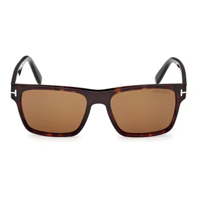 Tom Ford Sunglasses Ft1205 52 E Calder Havana/brown Men