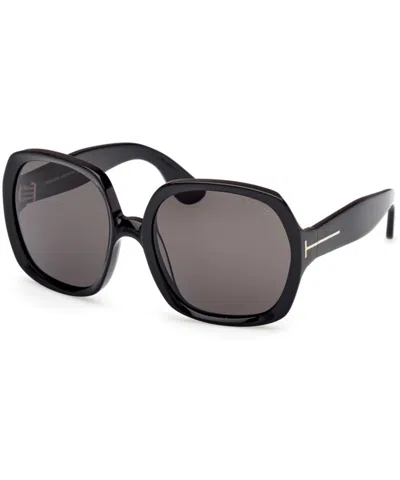 Tom Ford Sunglasses Ft1221 6001a In Black